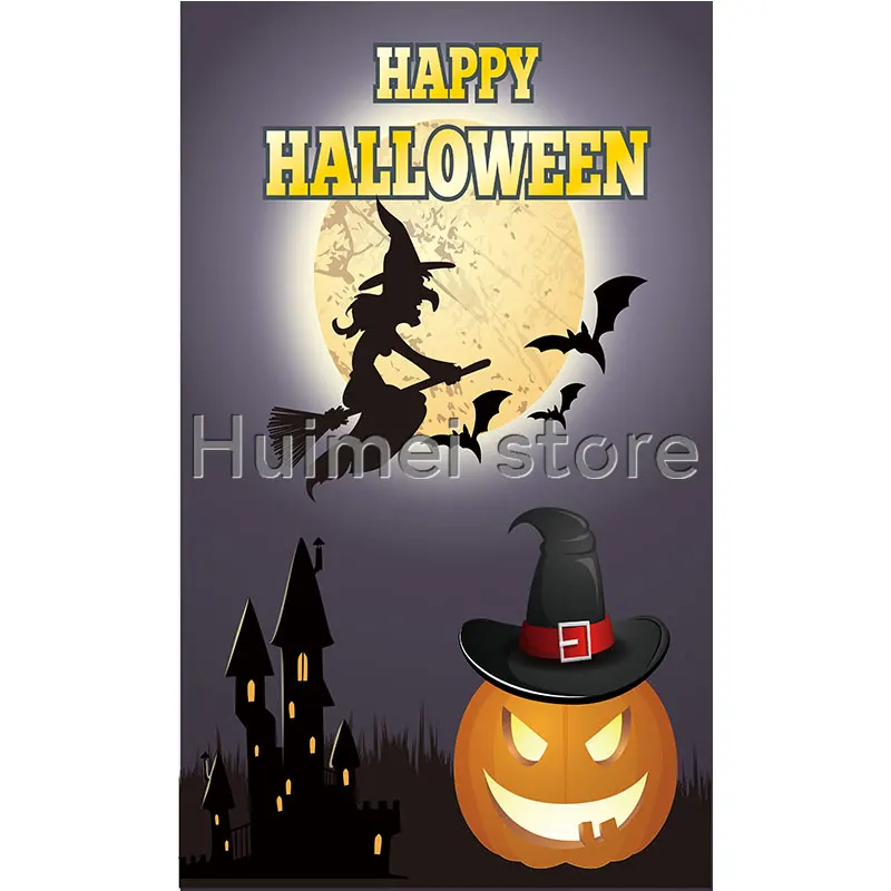 

HALLOWEEN FLAG 3x5 FT 150X90CM Banner 100D Polyester Custom artwork flag