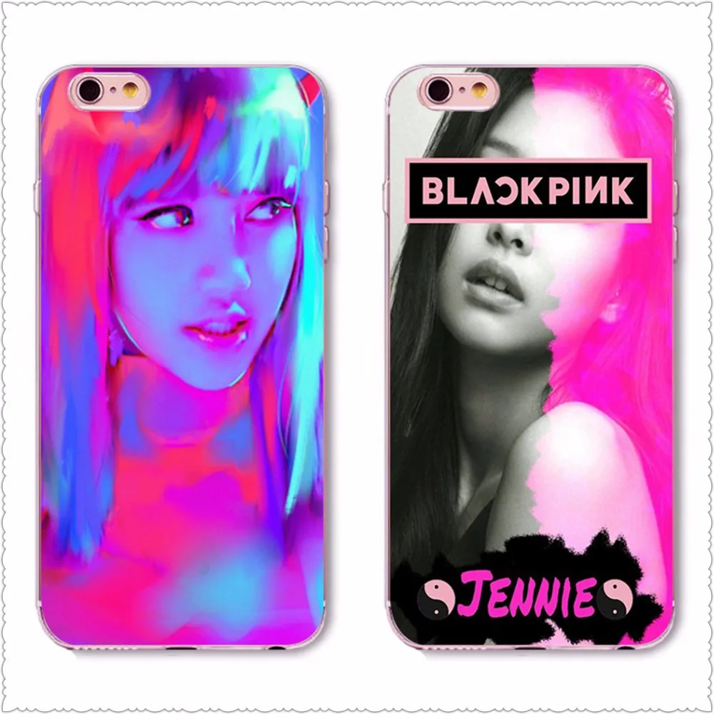 

Kill This Love BLACKPINK Case For iPhone X XS Max XR 8 for SamsungS7 S8 S9 JISOO JENNIE LISA Silicone CASE Cover