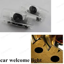 2 шт./лот Лампа проектора для Тойота для короны светодиодный логотип для автомобиля эмблема Лазерная автомобильная светодиодная лампа дверной шаг Призрачная тень света