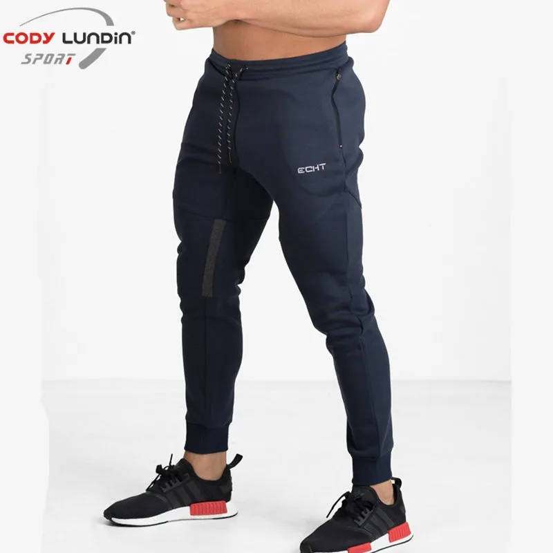 Kopen Mannen Joggingbroek Herfst Winter Man Sportscholen Fitness Bodybuilding Joggers workout broek Mannelijke Casual mode katoen Potlood Broek