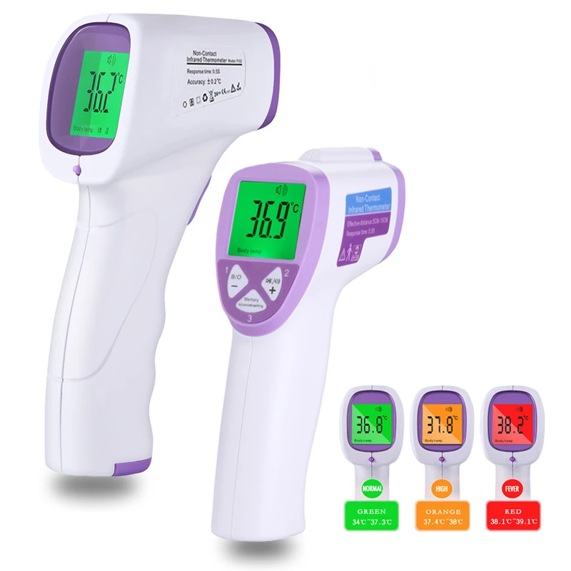 

Baby Adult Digital Fever Thermometer Infrared Forehead Body Non-Contact LCD Ir Termometro Electronic Medical For Child Baby Care