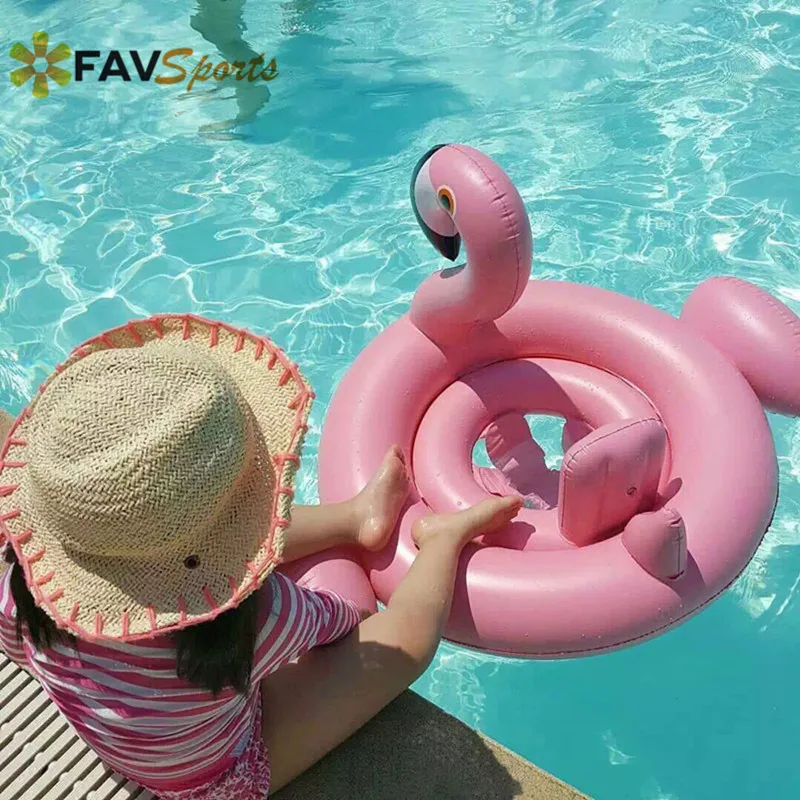 1Pcs Inflatable Flamingo Pool Float 
