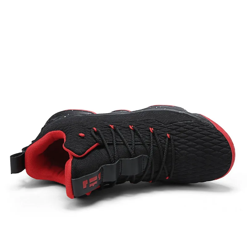 FANCIHAWAY Hot sell Breathable Basketball Shoes Men New High Top Cushioning Sneakers 15 Women Outdoor Sports Mens Big size 36-46 FANCIHAWAY Hot sell Breathable Basketball Shoes Men New High Top Cushioning Sneakers 15 Women Outdoor Sports Mens Big size 36-46
