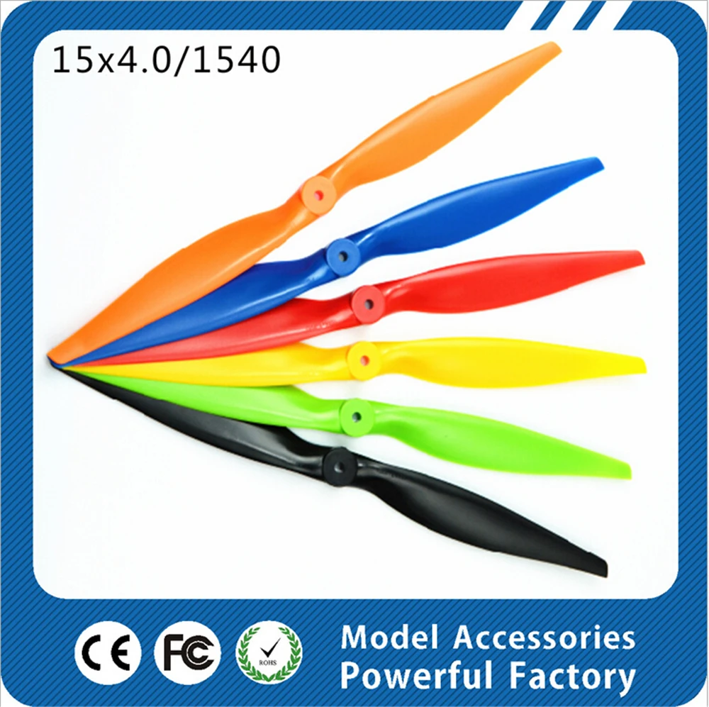 

6colors quadcopter multirotor 1540 propeller 15inch propellers helicopter QAV quadcopter multirotor multicopter propeller 1540