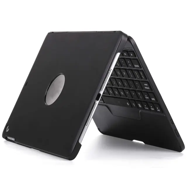 Best Offers for iPad 9.7 Case with Keyboard [Detachable] for iPad Fully Protective Smart Cover, Wireless Bluetooth Keyboard [Backlit] (Bla