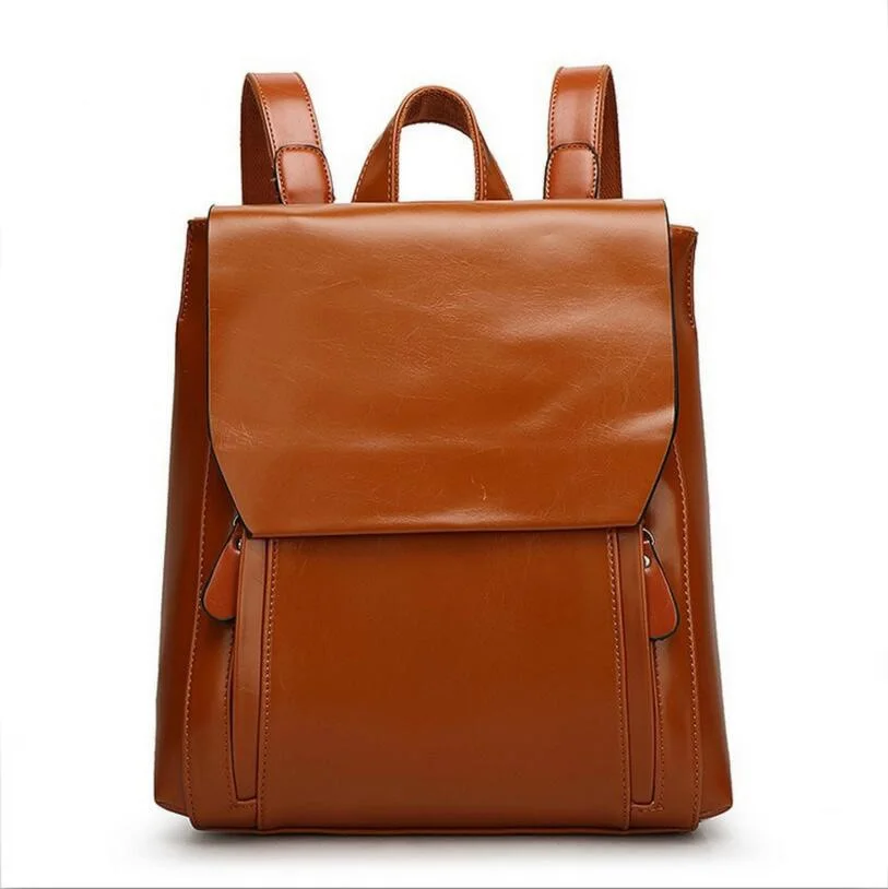 

Summer New Backpack Genuine Leather Backpacks Women Travel Leisure Backpack Leather of The College Wind Book Bag Backpack C572