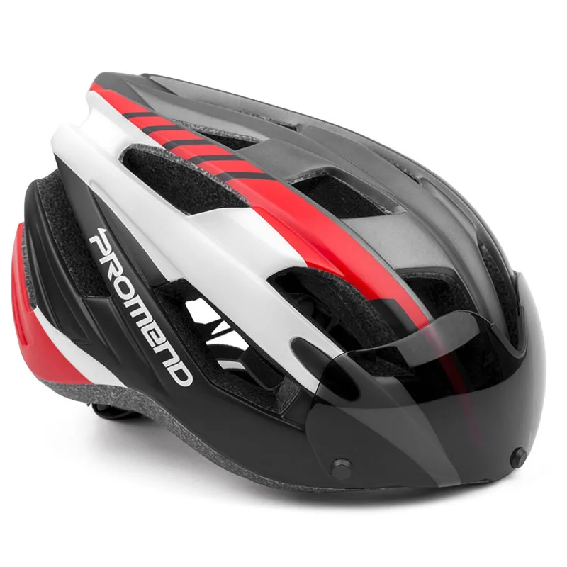 Cycling Helmet With Magnet Adsorption Goggles Men Women Bike Riding Cap Safety Ultralight Magnatic Suct Glasses Bicycle Helmets Cycling Helmet With Magnet Adsorption Goggles Men Women Bike Riding Cap Safety Ultralight Magnatic Suct Glasses Bicycle Helmets