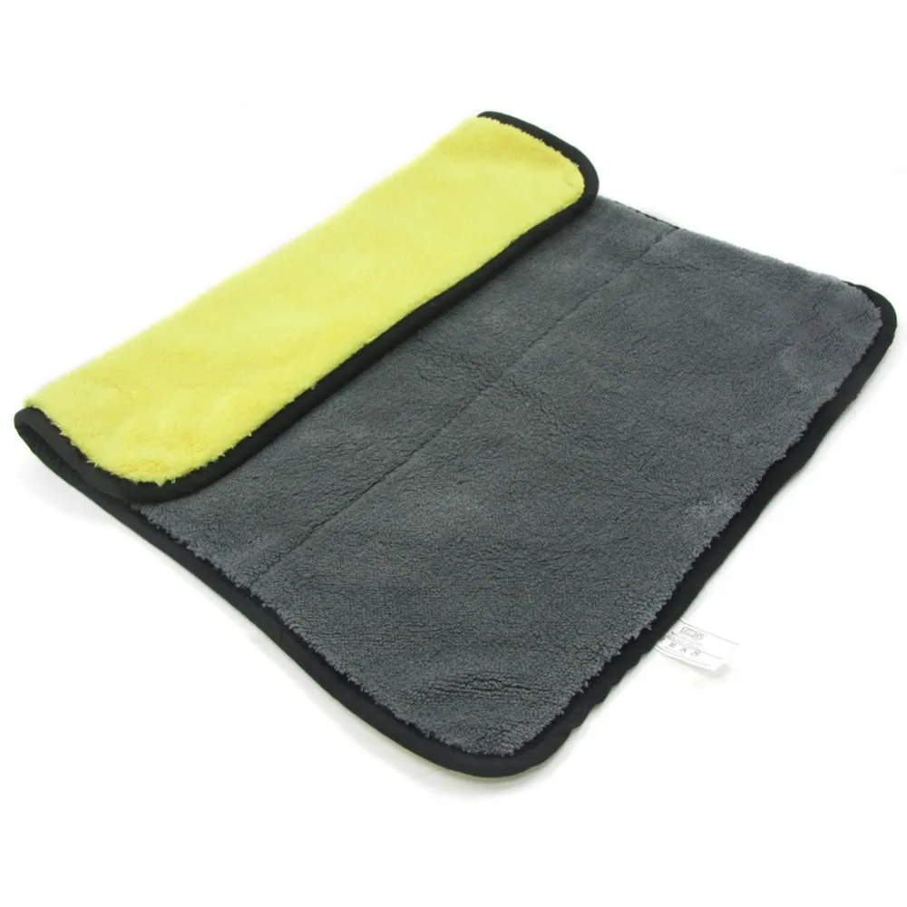 Super absorbent Car Cleaning Cloths Microfiber Towels Car Care Cloth Thick Plush  Wax Polishing Detailing cleaning tools