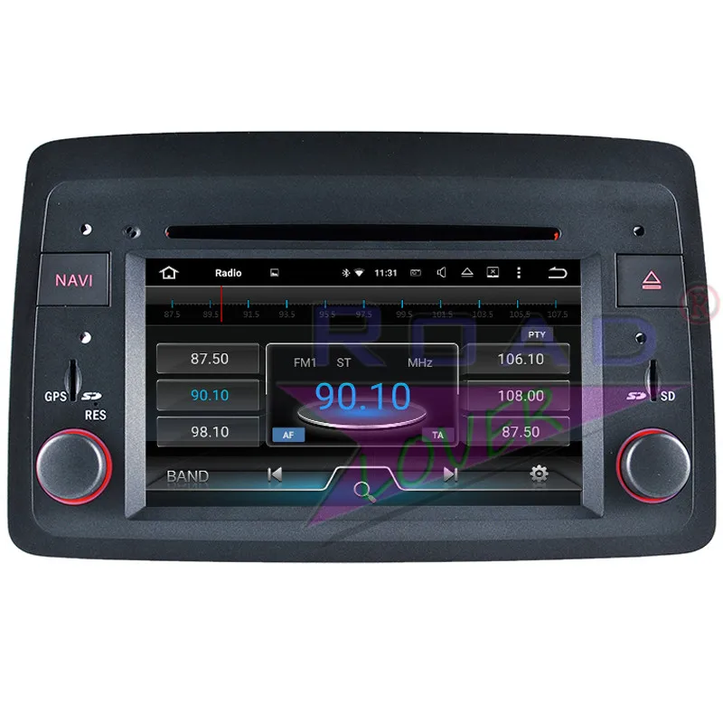 Авторадио Android 9 0 автомобильный DVD плеер аудио для Fiat Panda 2004 Стерео GPS навигация