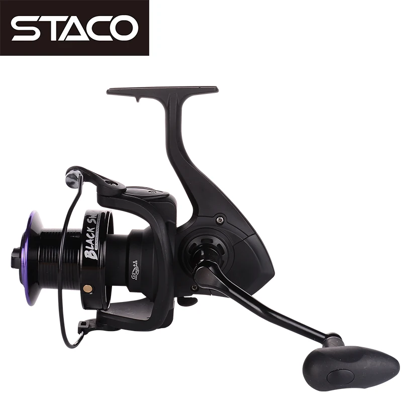 

STACO 4000-10000 Series Spinning Fishing Reel 12+1BB Saltwater Carp Fishing Reel Wheel 5.2:1/4.9:1/4.1:1 One Way System