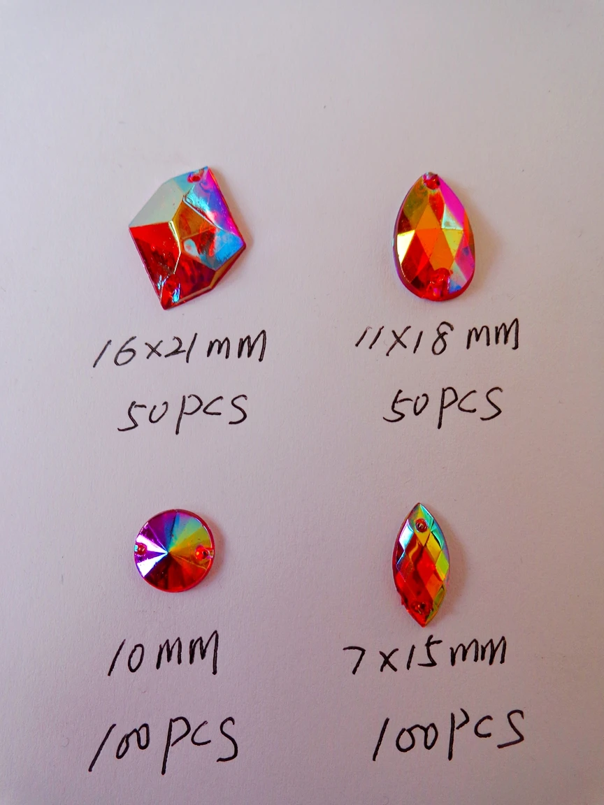 300 шт. разноцветные акриловые бусины разных цветов|bead curtain|rhinestone beadrhinestone round beads |