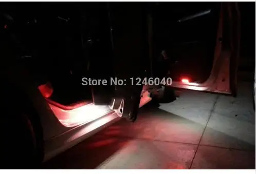 Двухцветный белый и красный светодиодный светильник для VW Golf5 Golf6 Jetta Passat CC Sharan