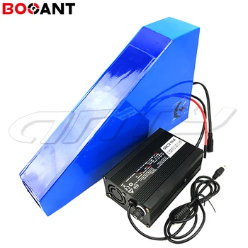 

14S 51.8v Rechargeable Triangle E-Bike Lithium Battery 51.8v 30ah 2000w Electric Bike Battery for LG 18650 cell with 5A Charger