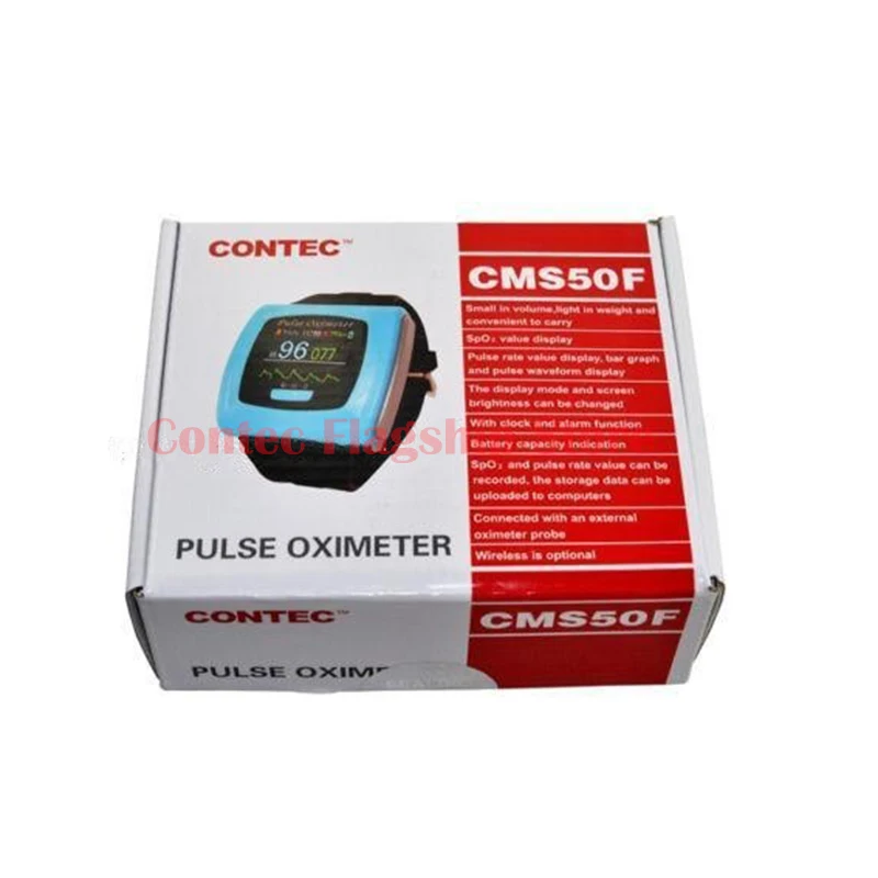 

17 newContec Wrist pulse oximeter Fingertip OLED Display SpO2 Probe+ Bluetooth+ Software,CMS50F Blood Pressure Monitor Oximeters