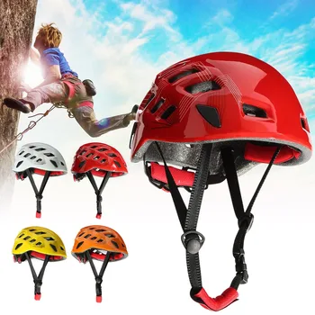

Safety Rock Climbing Hiking Downhill Caving Rappelling Rescue Helmet Protector Supplies M8617