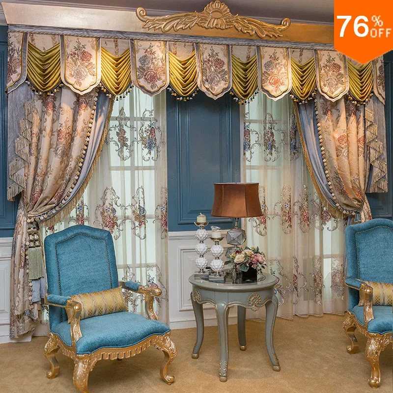 Cultural King's Liviong Room Hook Style with valance занавески римские комнаты для роскошной учебы