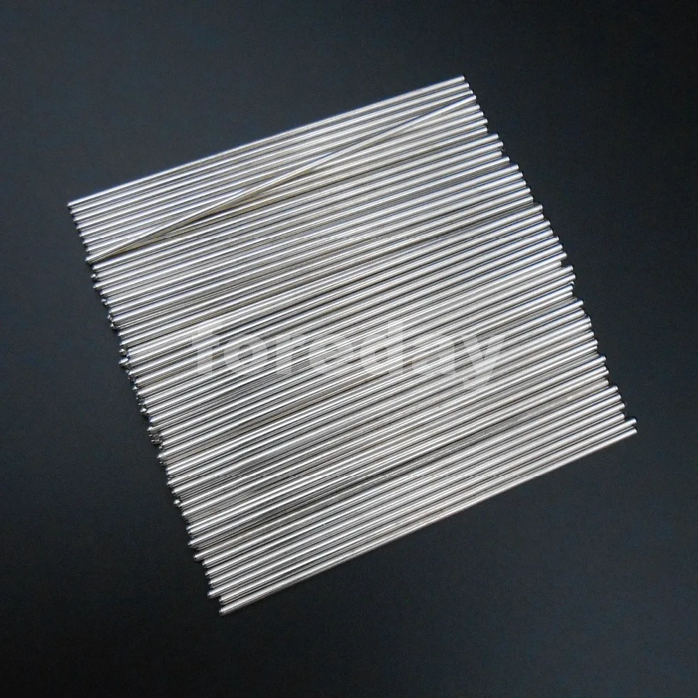 Eixo de Ferro para Roda de Brinquedo 100 Peças Novo Eixo de Ferro m2 de mm x 100 mm para Faça Você Mesmo Acessórios de Motor Galvanização 100 mm x mm
