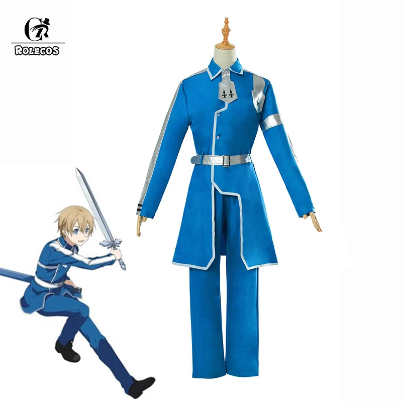 Sword Art Online Alicization Eugeo Cosplay Hair Wig Yellow Under World Sa