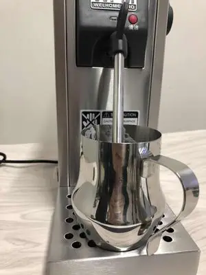 Коммерческий насос давления пеновзбиватель для молока 220 В полностью автоматический молочный стимер кофе вспениватель молока пены машина