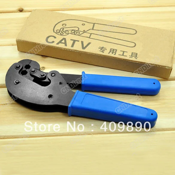 RG 6 RG 59 Coax Cable TV Stripper Hex Connector Crimp/Crimping CATV Tooltool electronictool
