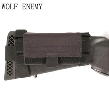 3 цвета Тактический двусторонний 5 круглый приклад дробовик чехол с Ammo Carrier