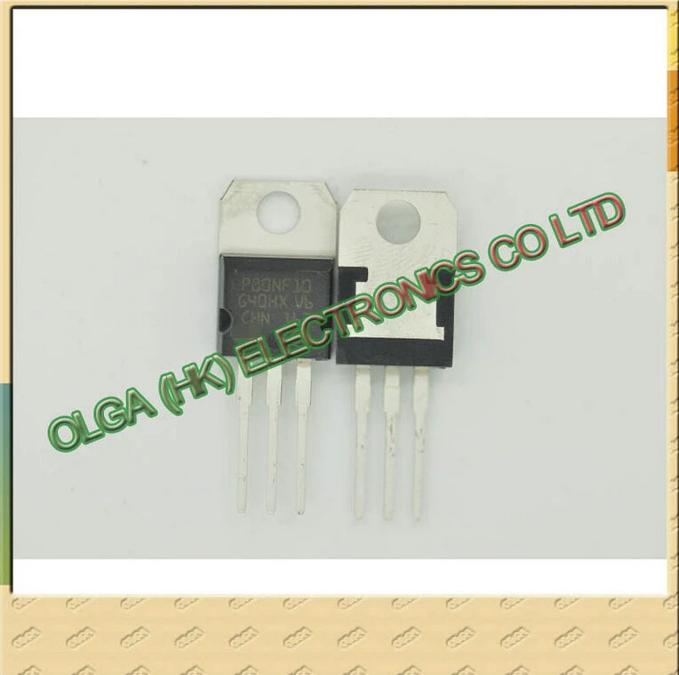 . STP80NF10 80 a/100 v 802 nf10 сцена съемки большое количество точечных инвентаризаций