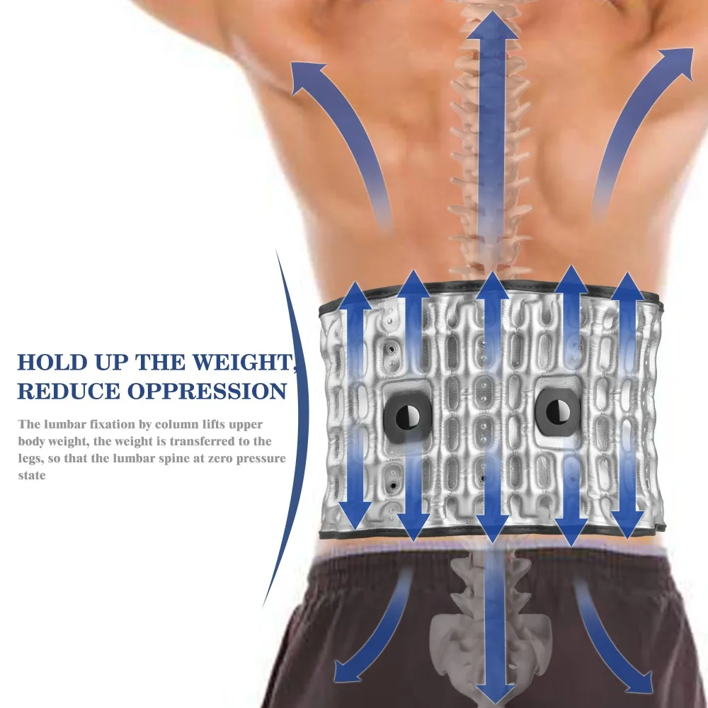 Waist Lumbar Belt Support Brace Physic Decompression Sadoun.com