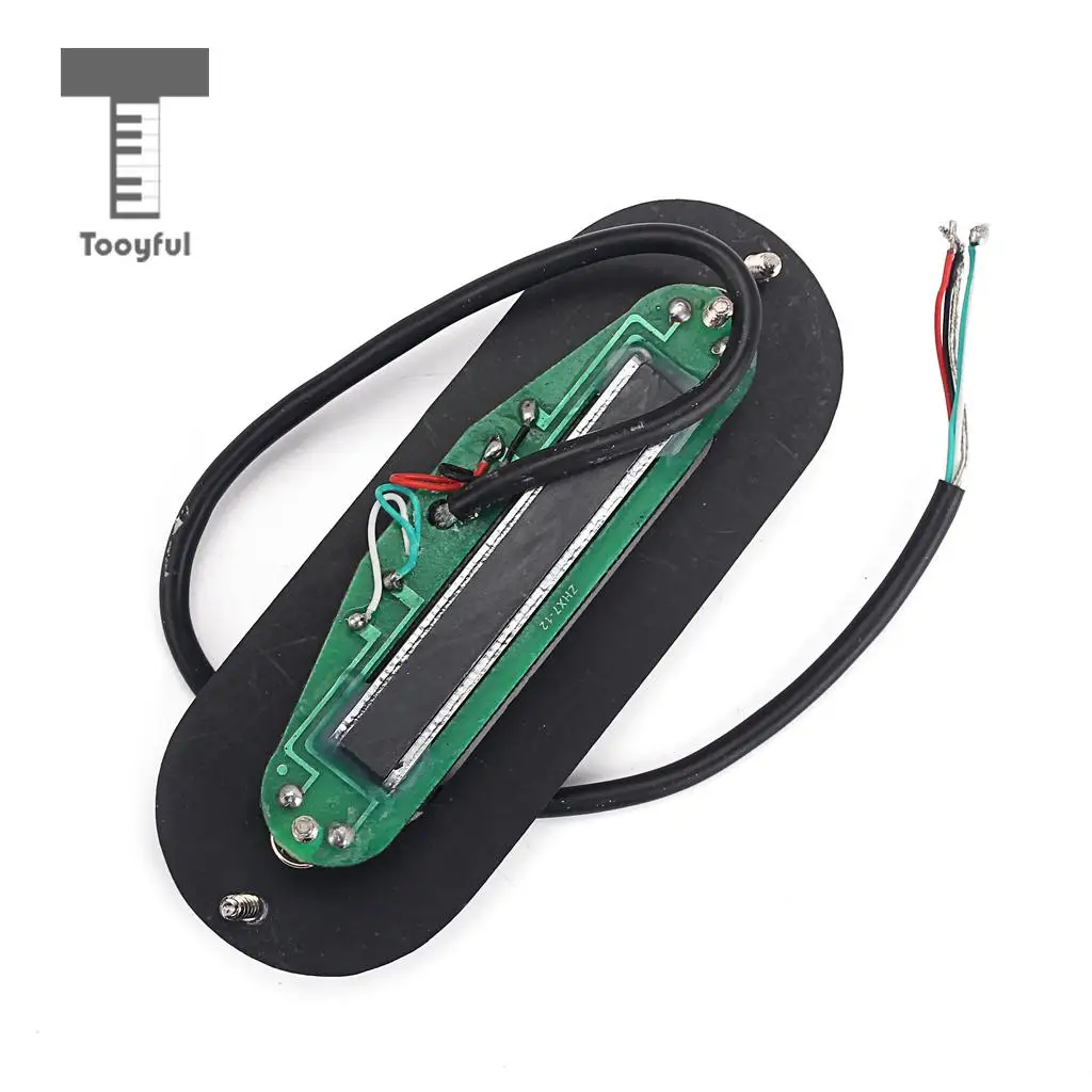 Tooyful Dual Hot Rail Humbucker Pickup for Acoustic Folk Electric Cigar Box Guitar