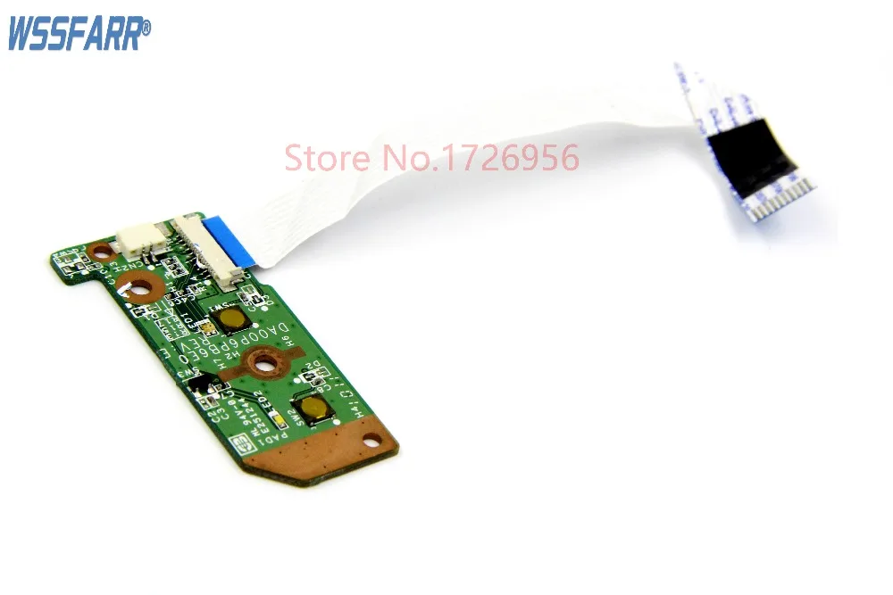 DA00P6PB6E0 330P6PB0000 для hp G61 G71 CQ61 CQ71 серии плата переключателя кнопки питания