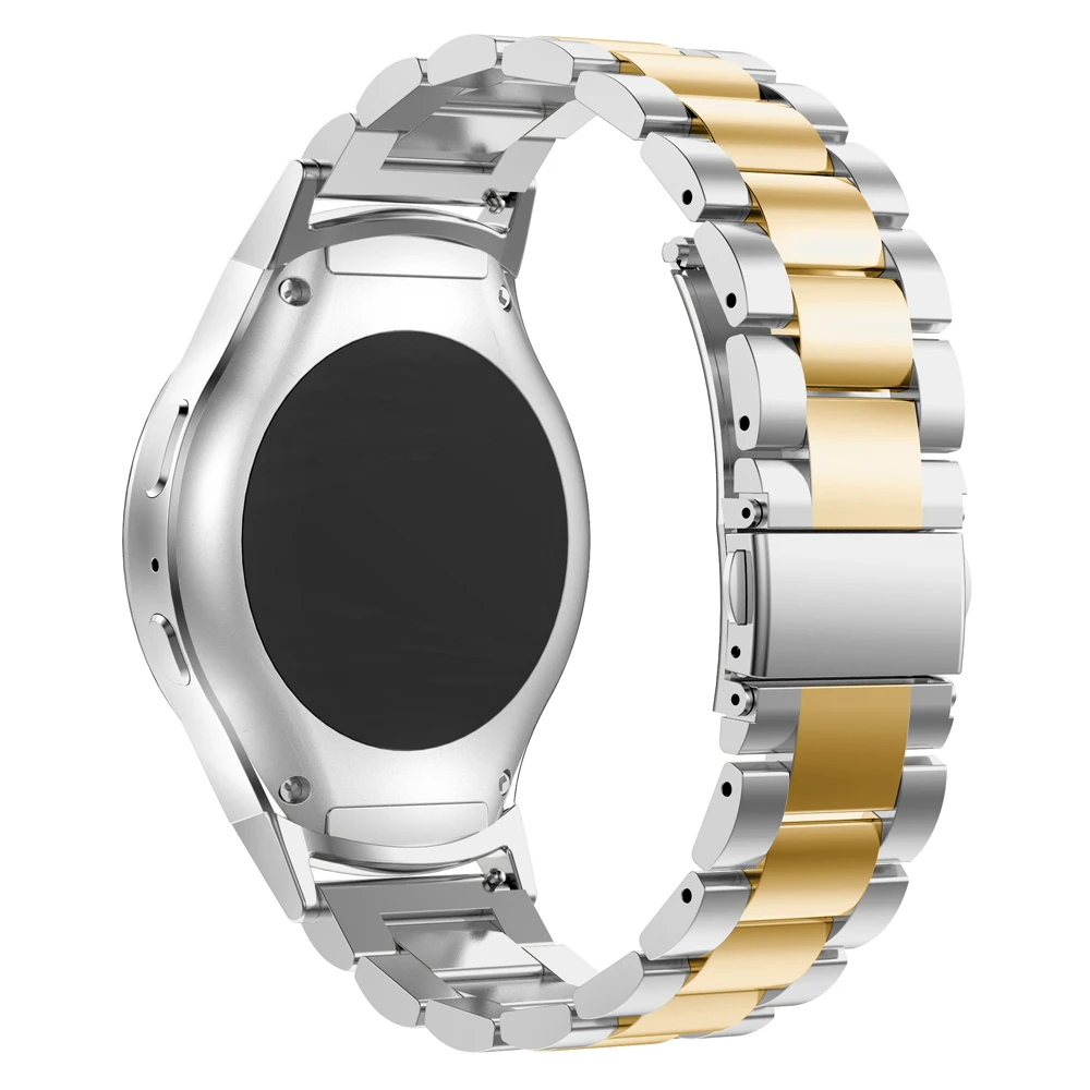 Ремешок из нержавеющей стали с разъемом для samsung Шестерни R720 браслет ремешок для Шестерни R720 классический smart watch ремень