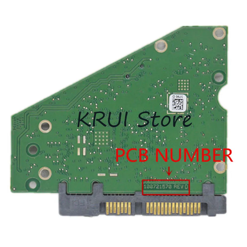 ST5000DM000 ST4000DM001 HDD PCB/LOGIC BOARD/BOARD номер: 100721570 REV D