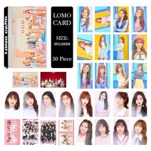 Youpop KPOP IZONE COLORIZ La Vie en Rose Album LOMO Cards k-pop Новая модная самоклеящаяся бумажная Фотокарта LK625