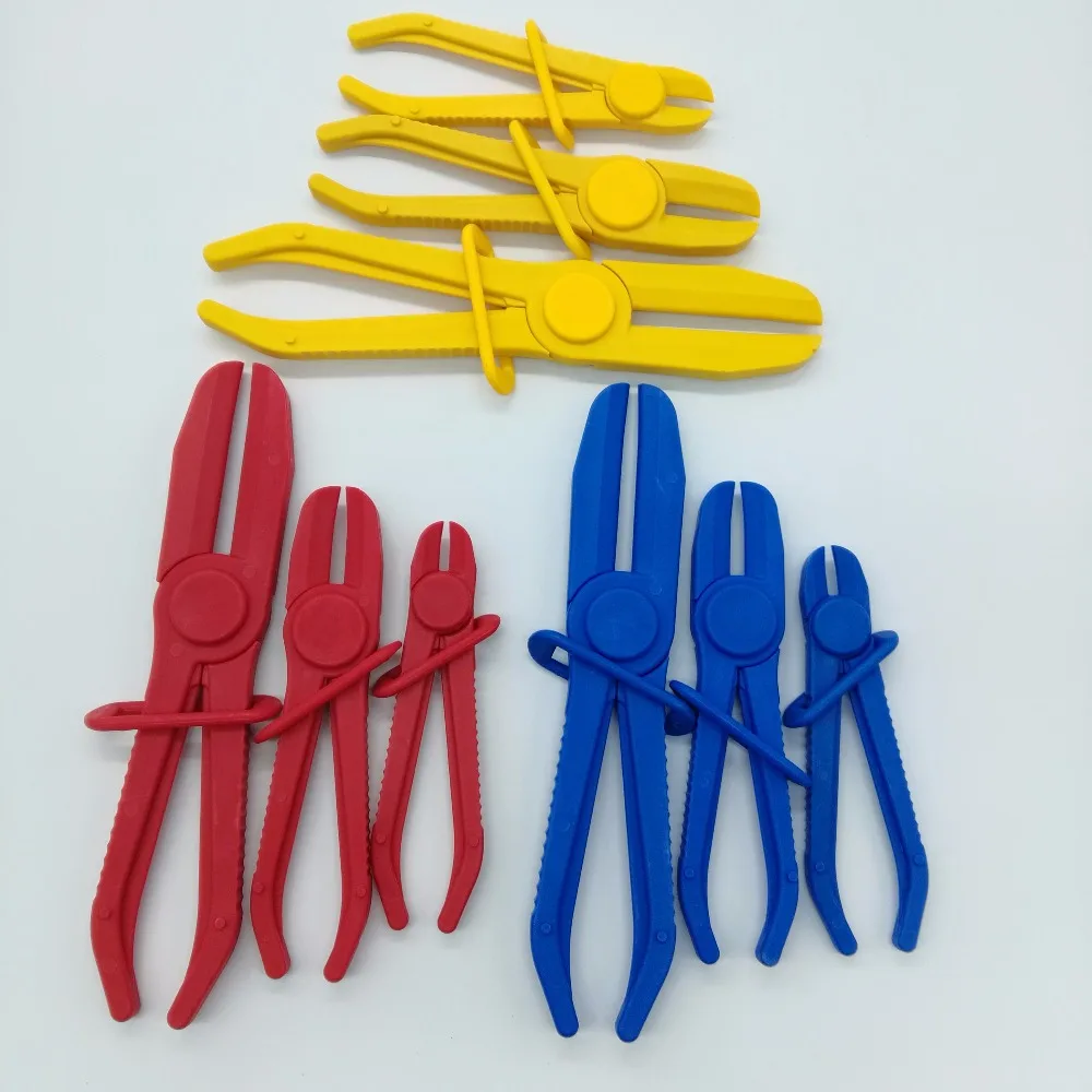 3 Pcs Line Clamps Set Flexible Hose Clamps Line Clamp Hose Pinch Off