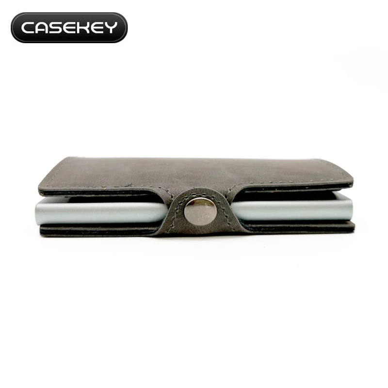 

Anti Rfid Wallet Blocking Reader Lock Bank Card Holders Id Bank Card Case Protection Metal Credit Card Holder Aluminium