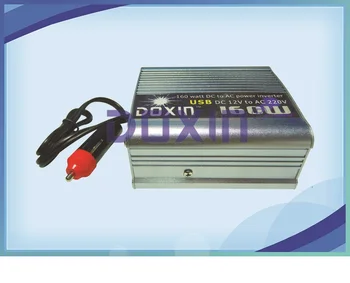 

Voltage converter 12V to 220V 24V to 220V 160W modified wave car inverter with USB charging interface inverter