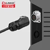 Cnlinko LP-20 3Pin 20mm Male Female Circular Aviation Socket Plug Connector Panel Mount Circular Power Connector 3 Pin Nut Rear ► Photo 3/6