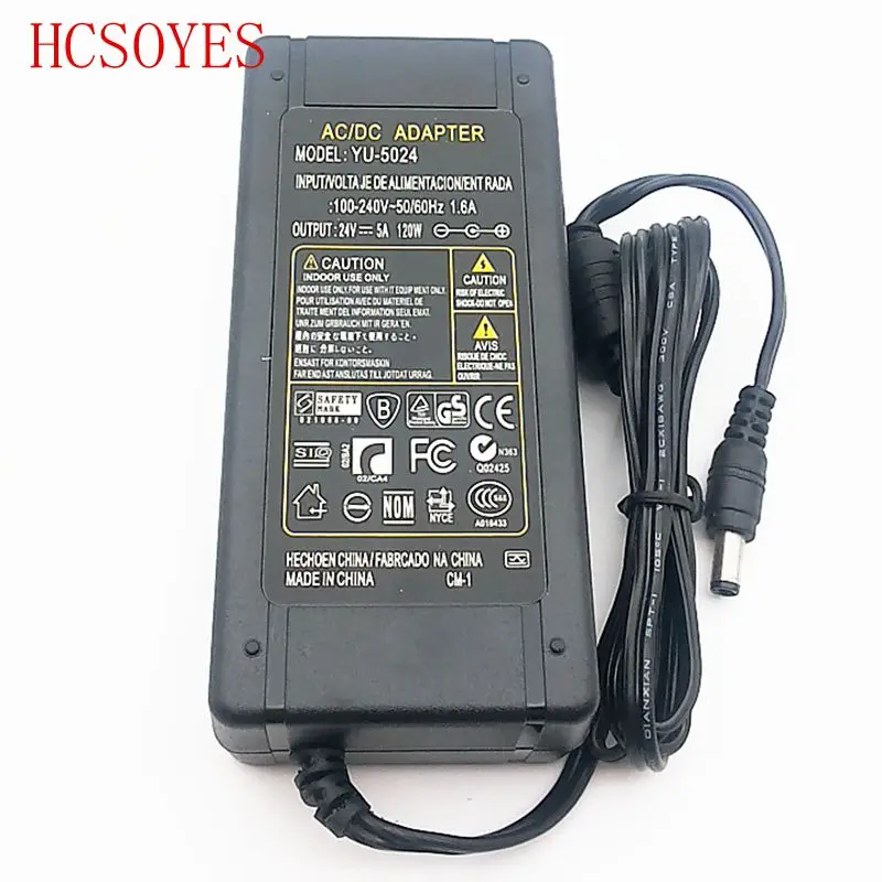 1 шт. DC 24V 1A 2A 3A 5A светодиодный адаптер питания|Трансформаторы систем освещения| |