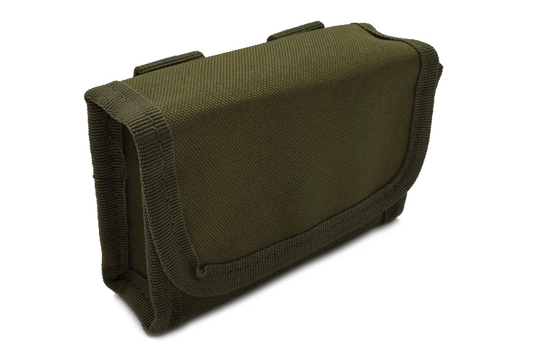 Molle Bullet Pouch 10 отверстий журнал разбросанные сумки охотничьи принадлежности многофункциональная тактическая поясная посылка армейские аксессуары