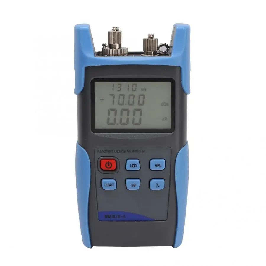 

BWJ828-A Red Light Optical Power Meter Fiber Optic Tester Measuring Tool -70 - +5DBM