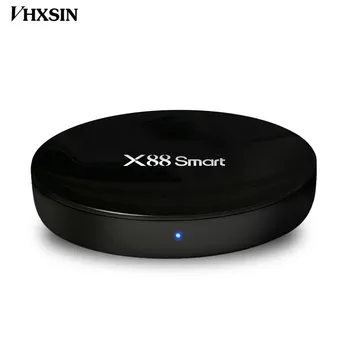 

VHXSIN 50 PCS/LOT X88 4GB 32GB Android 9.0 TV Box Kdplayr 18.0 Smart Network Media Player