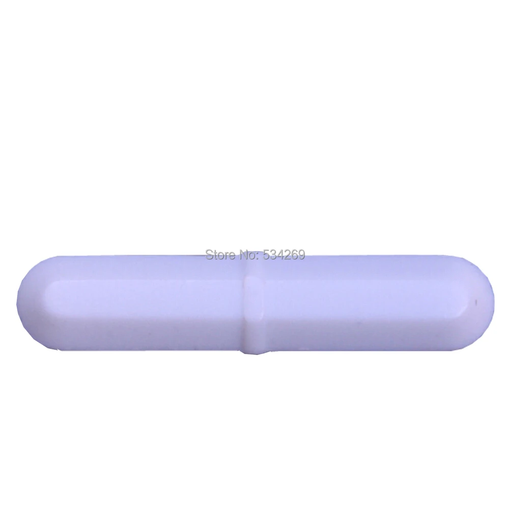 B9x50mm Octagonal Stir Bar Stirring Bars White PTFE Stir Rod