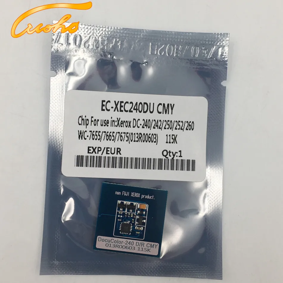 Xerox dc240 drum chip CMY 1