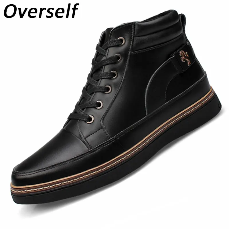 

Genuine Leather Mens Dress Shoes High Quality Oxford Shoes For Male Spring New form Lace Up Wedding Shoes Big Size Eur 37-48