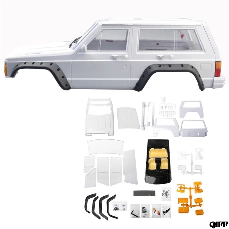 

Hard Plastic Wheelbase Cherokee Body Car Shell 1/10 RC Crawler Axial SCX10 & SCX10 II 90046 90047 Traxxas TRX4 Kit May06