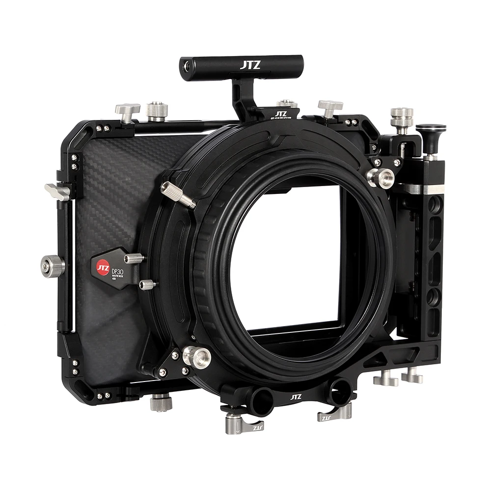 JTZ DP30 Cine углеродного волокна 4x5,6" Matte Box 15 мм/19 мм для sony ARRI красный A7 A7S A7R2 A7RM2 A6500 A7000 GH4 GH5 GH6 FS5 C100 BMPC