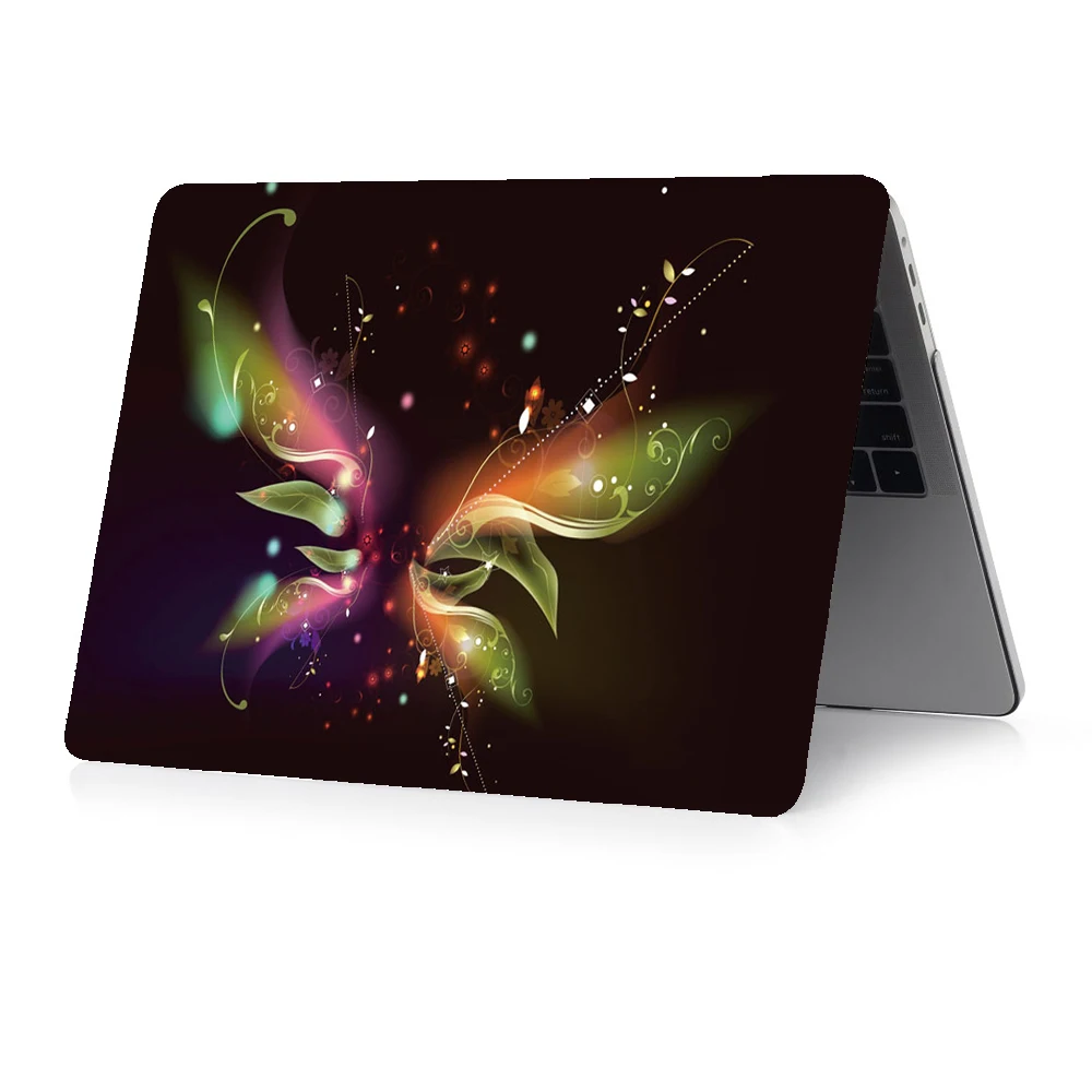 Чехол для ноутбука, жесткий чехол для MacBook Air 13 Pro retina 11 12 13 15 13,3 для mac book New Air 13 A1932 чехол+ чехол для клавиатуры