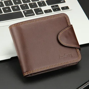 

Men Wallet PU Leather Card Holder Short Purse Clutch Money Bag Best Sale-WT