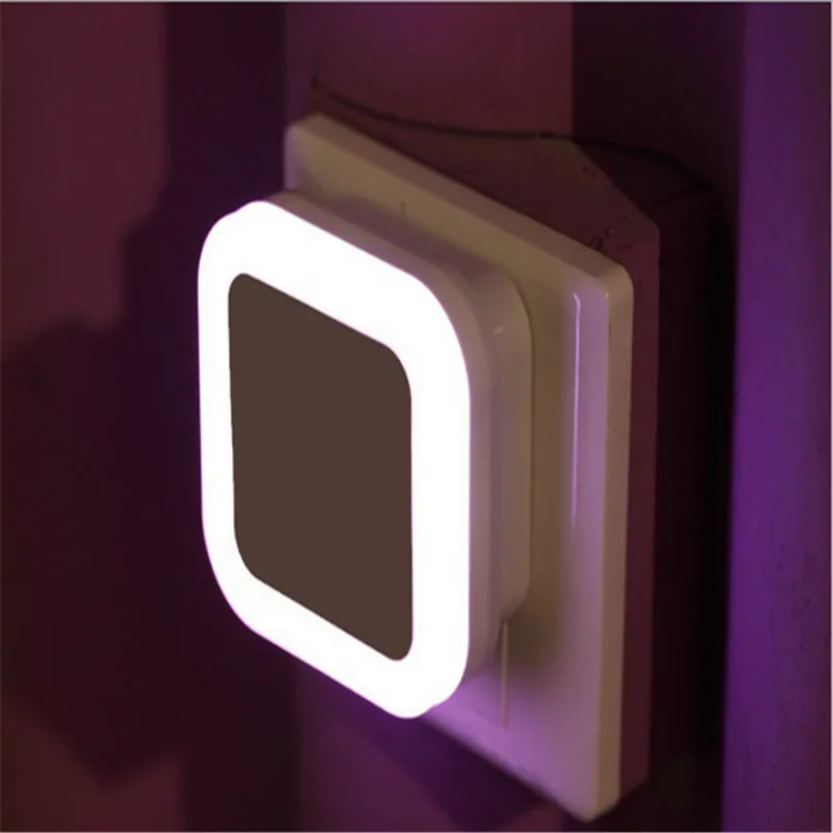 

Newest LED Night Light With Control Auto Sensor Light For Home Indoor Art Lighting In White Yellow Blue Red AC110V 220V EU US