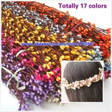 19 Цвета Высокое качество 40 см ДОВОЛЬНО PIP стволовых ягода для Цветочный браслет венок Свадебный DIY ВЕНОК