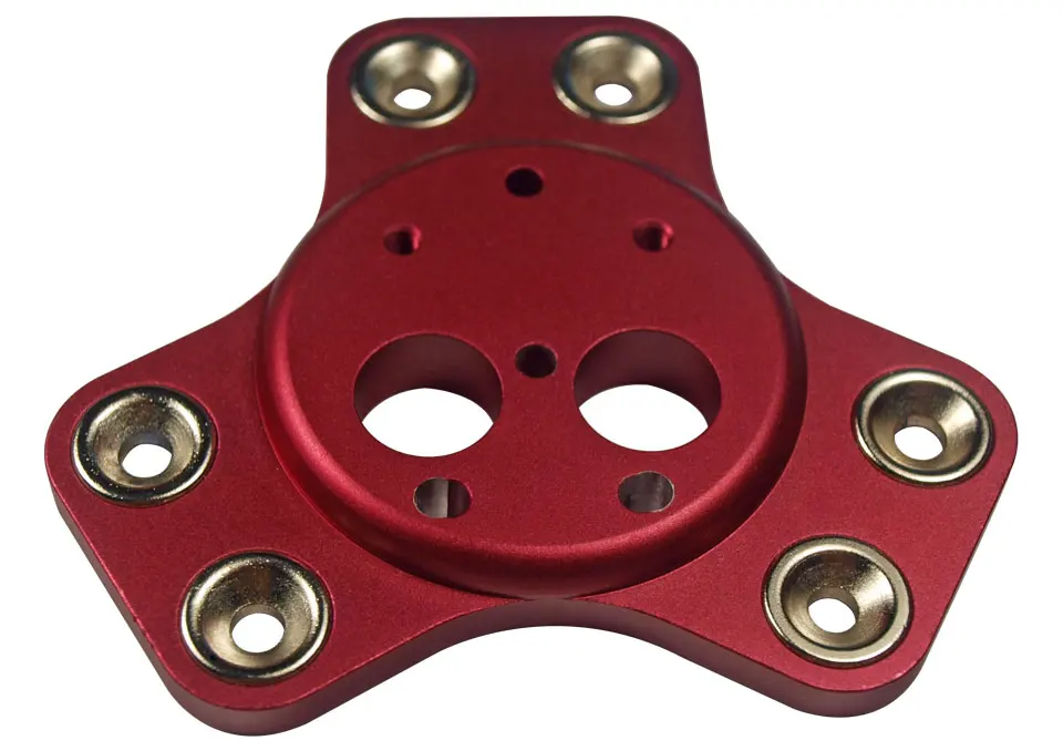 

Kossel mini 3D printer aluminum Metal delta Kossel fisheye effector K800 magnetic effector for Chimera/Cyclops hot end